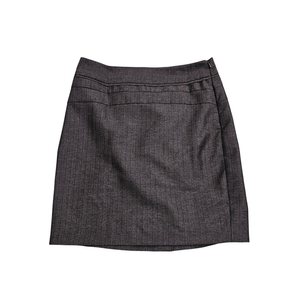 The Limited Collection Womens Size 2 Gray Pencil Skirt Career Office Mini
